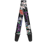 Guitar Strap - The Joker Pose/Cards/Hahahaha Black/Gray ACC NUOVO
