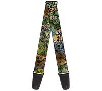 Guitar Strap - Trust No One Close-Up Yellow/Green/Blue-S ACC NUOVO