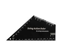 Guitar String Action Gauge - Guitar String Action Gauge Ruler | Stainless Steel Bass Guitars Strings Height Gauges | Precision Spacing Measurement Tool For Banjos Basses Ukulele Adjustment