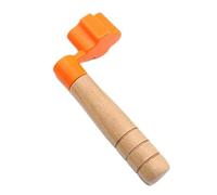 Guitar String Winder, Tuner Peg Puller, 3.58x0.66in Instrument Repair Tool, Ergonomic Grip Design, Compact Multifunction Build for Live Performance Practice Travel Recording Use