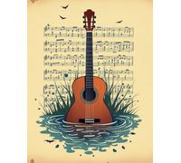 Guitar Tab Book For Beginners Who Want To Learn Songs, Practice Chords And Improve Guitar Skills