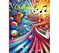 Guitar Tab Journal for Organizing Your Daily Practice, Lessons, and Guitar Goals, 8,5"x11"