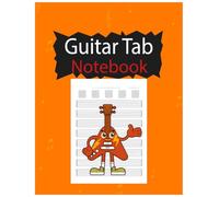 Guitar Tab Notebook: Blank Sheet Music for Guitar 130 pages 8.5x11 | Guitar Tabs and Chord Worksheets | Blank Guitar Chords & Tabs