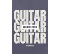 Guitar Tab Notebook: Road Journal (Slate): Compact Blank Tablature Sheets for Songwriting, Music Composition, and Practice