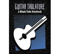 Guitar Tablature Notebook: Sudoku Puzzle Book with Easy to Read Print | 8.5x11 inches | 100 pages.....Great Gift for Holidays, Birthdays, and Music Enthusiasts.