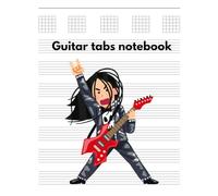 Guitar tabs Notebook: 100 Pages of Guitar Tab and Chord Grids for All Levels