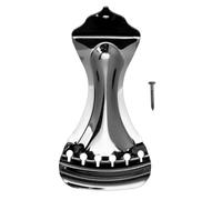 Guitar Tailpiece for 6 String Resonator Guitar, Replacement Bridge Tremolo Tailpiece, Metal Wear Resistant Tailpiece with Screws for Easy Installation and Improved Pitch Control, C (Nera)