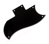 Guitar Tech gt581 Pickguard per SG stile chitarra nero 3 strati