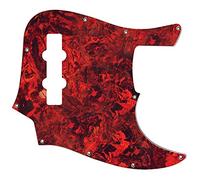 Guitar Tech gt582 Battipenna per chitarra stile Jazz Bass Schildpatt rosso