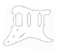 Guitar Tech gt836 Battipenna stile ST bianco