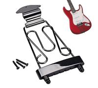 Guitar Trapeze Tailpiece - 6 String Bridge Performance | Steel Alloy Replacement Part with Adjustable Tension, Easy Installation for Stage Recording Practice and Repair Accessories