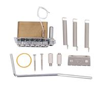 Guitar Tremolo Bridge Professional Grade Metal 2 Point Electric Guitar Tremolo Bridge con braccio spinta in ottone per gli artisti di musicisti in stile strat