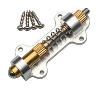Guitar Tremolo Stopper, Bridge Stabilizer Adjuster, 3.15x1.97x0.79 Inches Reset Function Playing Aid for Electric Chitarre, Stringed Instruments, Musicisti, Beginners 1 pezzo, Black