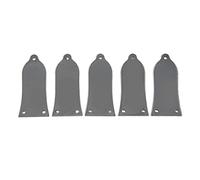 Guitar Truss Rod Cover 5PCS | Plastic Neck Adjustment Plate for Electric Guitar & Bass | Glossy Finish, Compact 3 - Hole Design, Easy Install