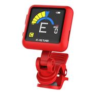 Guitar Tuner Clip LCD Display, High-Sensitivity Rechargeable Tool | String Instruments Clip Tuner for Stage Studio Recording Daily Practice Bass Violin Banjo