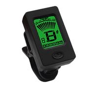 Guitar Tuner Clip, LCD Display Musical Instrument Tuner, Eclips'e Headstock Tuner, Chromatic Digital Tuner Acoustic Guitars for Acoustic Guitar, Electric Guitar, Ukulele, Bass, Violin