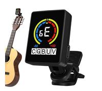 Guitar Tuner, Digital Electronic Ukulele Tuner, Precise and Portable Music Tuning Accessory, 1.06x1.46x1.65-Inch Size, for Stage, Practice, Studio, and Performance Use