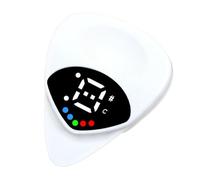 Guitar Tuner - Guitar Picks | Clip-on Tuner | Accoustic Guitar Tuner | Small 2-in-1 Guitar Picks | Electric Guitar Learning Tools, Beginners Guitar Accessories, Guitar Tuner For Beginner