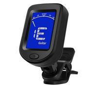 Guitar Tuner - Ukulele Tuner | Acoustic Guitar Tuner | Guitar Tuner Clip-, Twelve Equal Tempered Multi-Function Electronic Tuner, Easy To Fit Ukulele Bass Violin Tuner, Compact & Portable Design