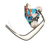 Guitar Wiring Harness Prewired, Guitar Wiring Harness Set, Prewired Guitar Wiring Harness Pickguard, Easy Install Electric Guitar Parts for Upgraded Tone and Customization