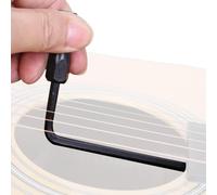 Guitar Wrench - Professional Steel Repair Tool 4mm 5mm Ball Hex L Shaped Allen Key Guitar Adjustment Wrench For Neck Bridge Nut Screw Durable Luthier Tool