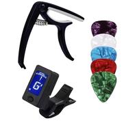 Guitars Accessories Set | Capo and Picks | Ukulele Practice Tools | Electric Guitar Tools | Acoustic Guitar Accessories | Classical Guitars Kit for Practice Sessions and Live Performance