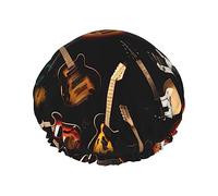 Guitars-Standard-Scale-2_00x Cuffia da a riutilizzabile per donne, doppia cuffia antispruzzo, taglia grande per tutte le lunghezze di capelli