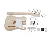 Guitarworks Kit Chitarra Elettrica Cutaway Fai da Te, Frassino