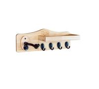 Guitto GGS-09 - supporto murale per chitarra con apposito spazio per gli accessori