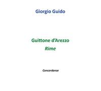 9788827837528 Guittone d'Arezzo - Rime - Giorgio Guido