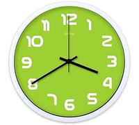 GUIXAN Orologio da Parete, Moderno, Muto, Non ticchettante, Decorazione per la casa, Orologi Decorativi silenziosi.