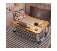 GUIXAN Scrivania per Laptop, tavolino Basso da Letto, Vassoio per Computer Portatile, Supporto per Laptop da Tavolo, Gambe stabili a Forma di W, Pannello della scrivania Ispessito, Comodo
