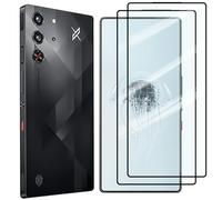 Guizzcg 2 pellicole protettive per ZTE Nubia Red Magic 11 Pro/11 Pro+/10 Pro/10 Pro+/10 Air 9H Durezza, Antigraffio, Anti Bolle, Nero