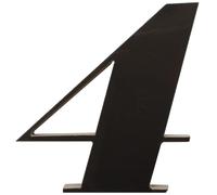 GUIZZO Creart - Numero Civico Esterno in Ceramica Artigianale, Numeri Civici Esterni Ideali come Targa Personalizzata Made in Italy,Targhetta Personalizzata Porta Ingresso, Uso Esterno, Grigio, 10H cm