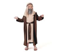 Gukefun Costumi per ragazzi Biblico San Giuseppe Vestito Bibbia Gesù Mosè Pastori Natale Halloween Robe Costume per bambini