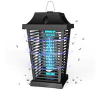 GuKKK Lampada Antizanzare Electtrica UV 20W, 4500V Interni ed Esterni Alto-efficiente Trappola Zanzare Anti Insetti Copertura a 100㎡, Ipx4 Impermeabile per Giardino, Uffici, Casa, Cucina Terrazza