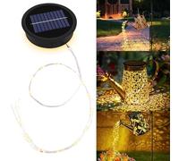 GuKKK Ricambi per Luci Solari, Annaffiatoio Solare per Lampade Solari di Ricambio Top, Impermeabile Pannello Solare di Ricambio, con Luci Led, per Annaffiatoio
