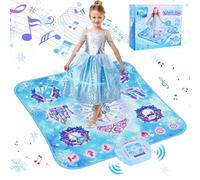 GuKKK Tappetino da Ballo per Bambini, Tappetini da Ballo Bambina Giocattolo Tappeto Musicale da Ballo, Tappetino da Ballo Elettronico, Regali di Natale di Compleanno per Ragazzi Ragazze 3 4 5 6 7+