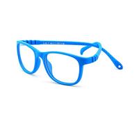 GUKOO Occhiali per computer Anti blu con filtro UV per Bambini - Design Antiscivolo - Flessibili Gomma TR90 Montatura