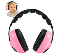GUKOY Cuffie Antirumore per Neonati, Cuffie Antirumore per la Protezione dell'udito da 0 a 3 Anni, Rosa