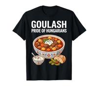 Gulasch Orgoglio degli ungheresi Cibo Tradizionale Maglietta