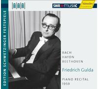 Gulda, Friedrich - Edition Sch Etzinger Festival - Piano Re