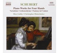 Franz Schubert Piano Works for Four Hands (Hinterhuber, Gulda) (CD) Album