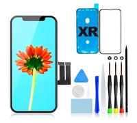 GULEEK Display per iPhone XR Schermo 6.1" LCD 3D Touch Screen Vetro Schermo Frame Assemblaggio con Kit de Riparazione Attrezzo