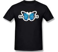 GULEMEI Lil Skies Unisex 100% Cotton Short-Sleeve T-Shirts Black XL