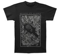 GULEMEI Oceans Ate Alaska Undergrowth Unisex 100% Cotton Short-Sleeve T-Shirts Black XL