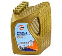 Gulf Formula G 5W-30 Olio Motore 5 x 4 Liter Per Opel Astra H