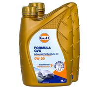 Gulf Formula GVX Olio Motore 0W-30 2 x 1 L per Alpina Audi A3 A4 A6 A7 BMW 1er