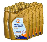 Gulf Formula LVX Motoröl 0W-20 10 x 1 L per Volvo XC60 II XC70 II XC90 WEY