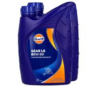 Gulf Gear LS 80W-90 Olio Trasmissione Manuale Getriebeöl 2x1 Litro